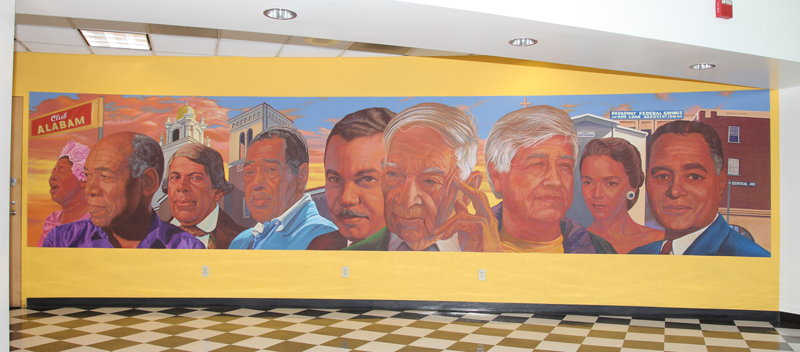  Broadway Federal historic mural